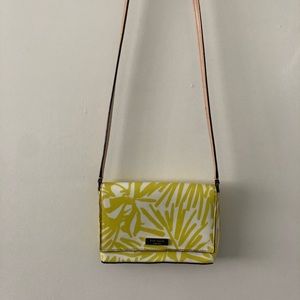Kate Spade Yellow Pattern Crossbody